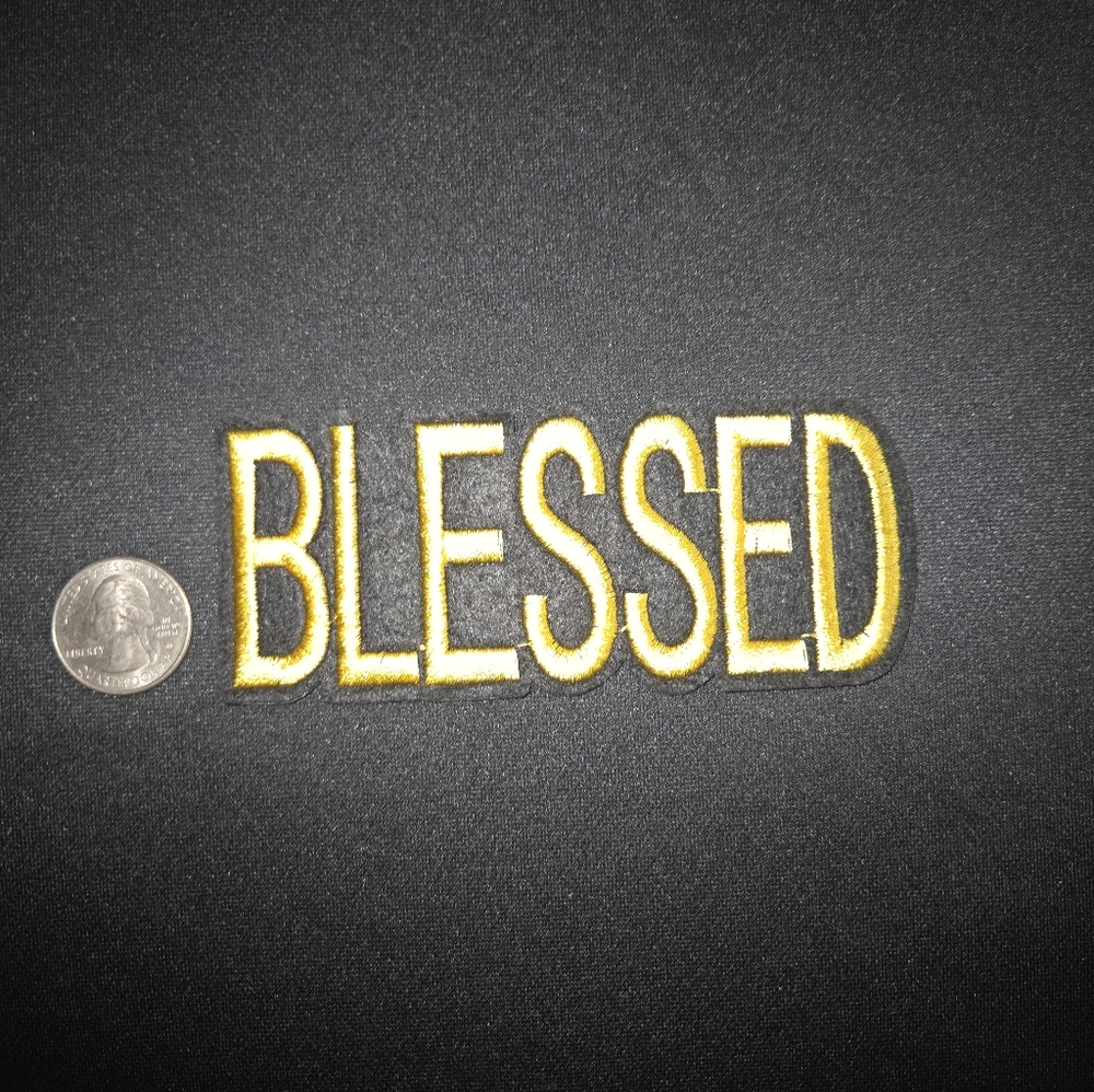 Blessed Iron On Patch